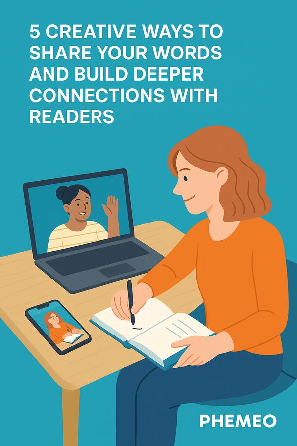 Authors: 5 Creative Ways to Share Your Words and Build Deeper Connections With Readers